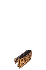 TOM FORD Leopard Print Monarch Mini Bag in Brown & Beige, view 5, click to view large image.