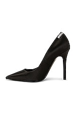TOM FORD Crystal Stones Iconic T Pump in Black & Crystal, view 5, click to view large image.