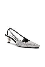 TOM FORD Bejeweled 50 Slingback Pump in Crystal Stones, view 2, click to view large image.
