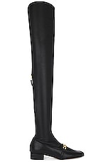 TOM FORD Whitney Over The Knee Boot in Black, view 1, click to view large image.