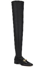 TOM FORD Whitney Over The Knee Boot in Black, view 2, click to view large image.