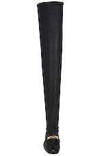 TOM FORD Whitney Over The Knee Boot in Black, view 4, click to view large image.