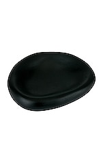 Tina Frey Designs Medium Amoeba Bowl in Black, view 1, click to view large image.