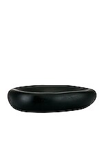 Tina Frey Designs Medium Amoeba Bowl in Black, view 2, click to view large image.