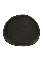 Tina Frey Designs Medium Amoeba Bowl in Black, view 3, click to view large image.