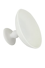 Tina Frey Designs Large Pedestal Bowl in White, view 3, click to view large image.