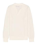 Theory Briody Sweater in Ivory, view 2, click to view large image.