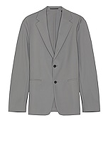 Theory Clinton Jacket in Stone, view 1, click to view large image.