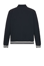 Theory Varsity Jacket in Navy, view 2, click to view large image.