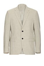 Theory Chambers Jacket in Sand Melange, view 1, click to view large image.