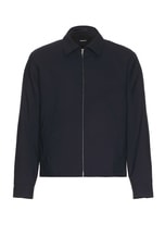 Theory Hazelton Jacket in Navy, view 1, click to view large image.