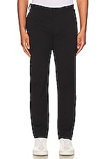 Theory Zaine Neoteric Twill Pants in Black, view 4, click to view large image.