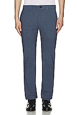 Theory Zaine Pants in Dusty Blue Mel, view 3, click to view large image.