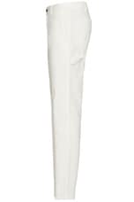 Theory Zaine Carpenter Pants in Ivory, view 4, click to view large image.