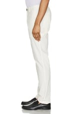 Theory Zaine Carpenter Pants in Ivory, view 6, click to view large image.