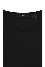 Theory Precise T-Shirt in Black, view 3, click to view large image.