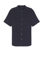 Theory Short Sleeve Shirt in Baltic, view 1, click to view large image.