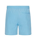 Theory Track Swim Short in Powder Blue, view 2, click to view large image.