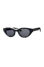 Thierry Lasry Acidity Sunglasses in Black, view 1, click to view large image.