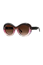 Thierry Lasry Pulpy Sunglasses in Brown & Pink, view 1, click to view large image.
