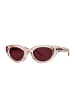 Thierry Lasry Acidity Sunglasses in Pink, view 1, click to view large image.