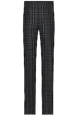 Thom Browne Fit 1 Backstrap Trouser in Charcoal, view 1, click to view large image.