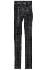 Thom Browne Fit 1 Backstrap Trouser in Charcoal, view 2, click to view large image.