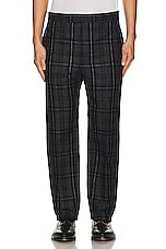 Thom Browne Fit 1 Backstrap Trouser in Charcoal, view 3, click to view large image.