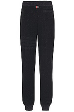 Thom Browne Sweatpants in Black, view 2, click to view large image.