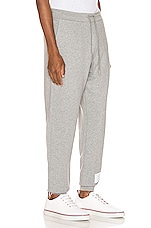 Thom Browne Sweatpants in Light Grey, view 3, click to view large image.