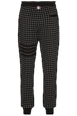 Thom Browne Sweatpants in Black, view 2, click to view large image.