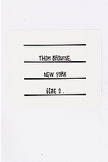 Thom Browne 4 Bar Straight Fit Shirt in MEDIUM BLUE, view 3, click to view large image.