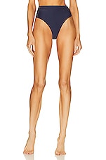 Tropic of C Blonde Bikini Bottom in Admiral, view 1, click to view large image.