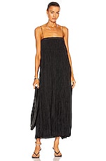toteme crinkled silk dress Totme - Hay Crinkled Silk Cap Sleeve Dress