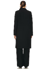 Toteme Petite Tailored Coat in Black, view 4, click to view large image.