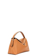 Toteme T Lock Top Handle Bag in Tan, view 5, click to view large image.
