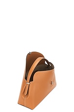 Toteme T Lock Top Handle Bag in Tan, view 6, click to view large image.