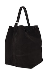 Toteme Belted Tote in Espresso, view 3, click to view large image.