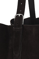 Toteme Belted Tote in Espresso, view 6, click to view large image.