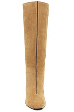 Toteme Wide Shaft Boots in Caramel, view 4, click to view large image.