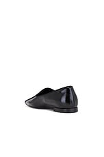 Toteme Piped Loafer in Black, view 3, click to view large image.