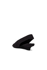 Toteme The Wedge Heel Slingback in Black, view 3, click to view large image.