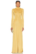 TOVE Sacha Dress in Gold, view 1, click to view large image.