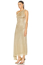 TOVE Vivien Dress in Gold, view 3, click to view large image.