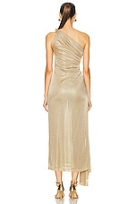 TOVE Vivien Dress in Gold, view 4, click to view large image.