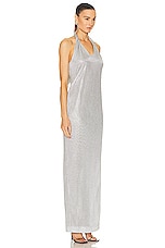 TOVE Malaika Dress in Silver, view 2, click to view large image.