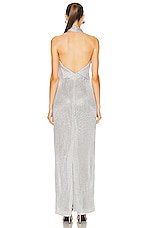 TOVE Malaika Dress in Silver, view 3, click to view large image.