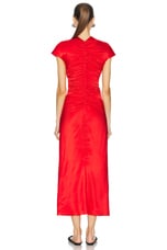 TOVE Aubree Dress in Vivid Red, view 3, click to view large image.