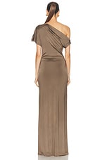 TOVE Inez Dress in Natural Brown, view 4, click to view large image.