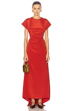 TOVE Nevaeh Dress in Dark Amber, view 1, click to view large image.